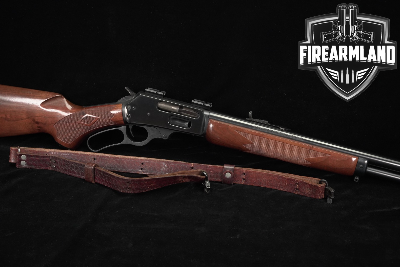 2007 Marlin Firearms Co. Model 1895 .45-70 Govt. Blued & Walnut in Good Condition Thumbnail