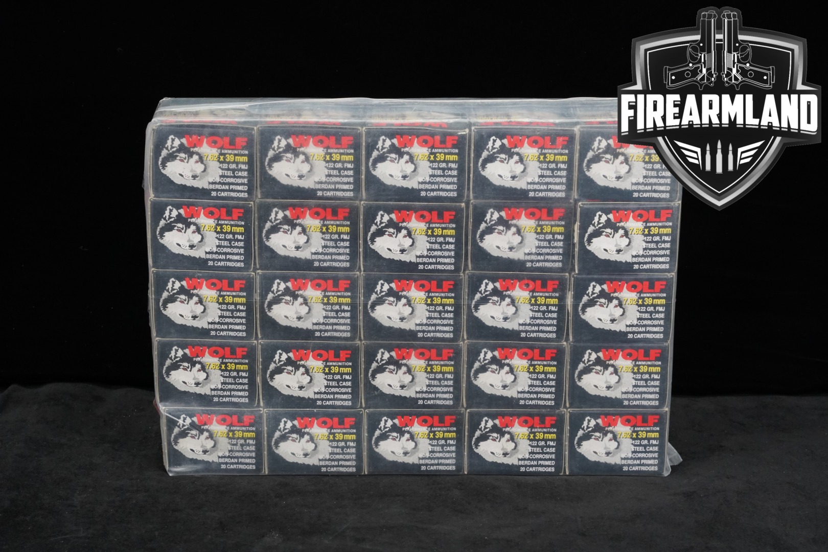 Wolf 7.62X39 Ammo 7.62x39 in New - Old Stock Condition Thumbnail