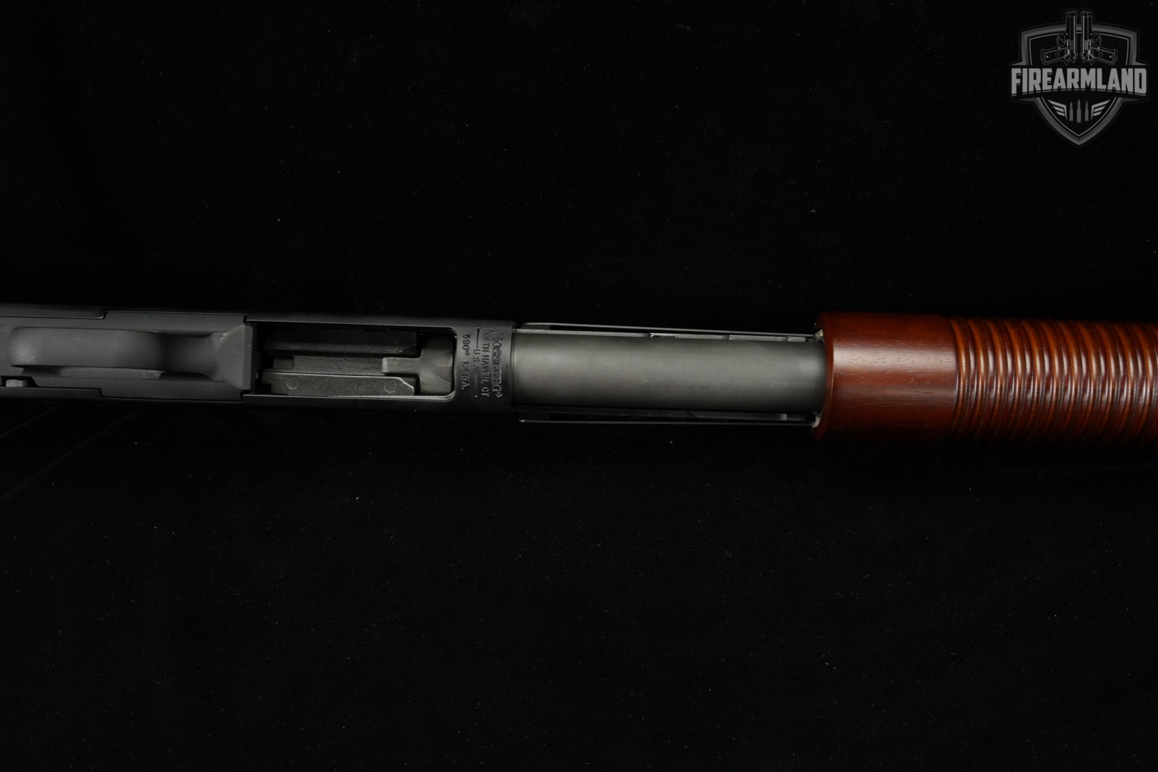 LIKE-NEW Mossberg 590A1 Retrograde 12-Gauge 20" Black & Walnut 590-A1-img-14
