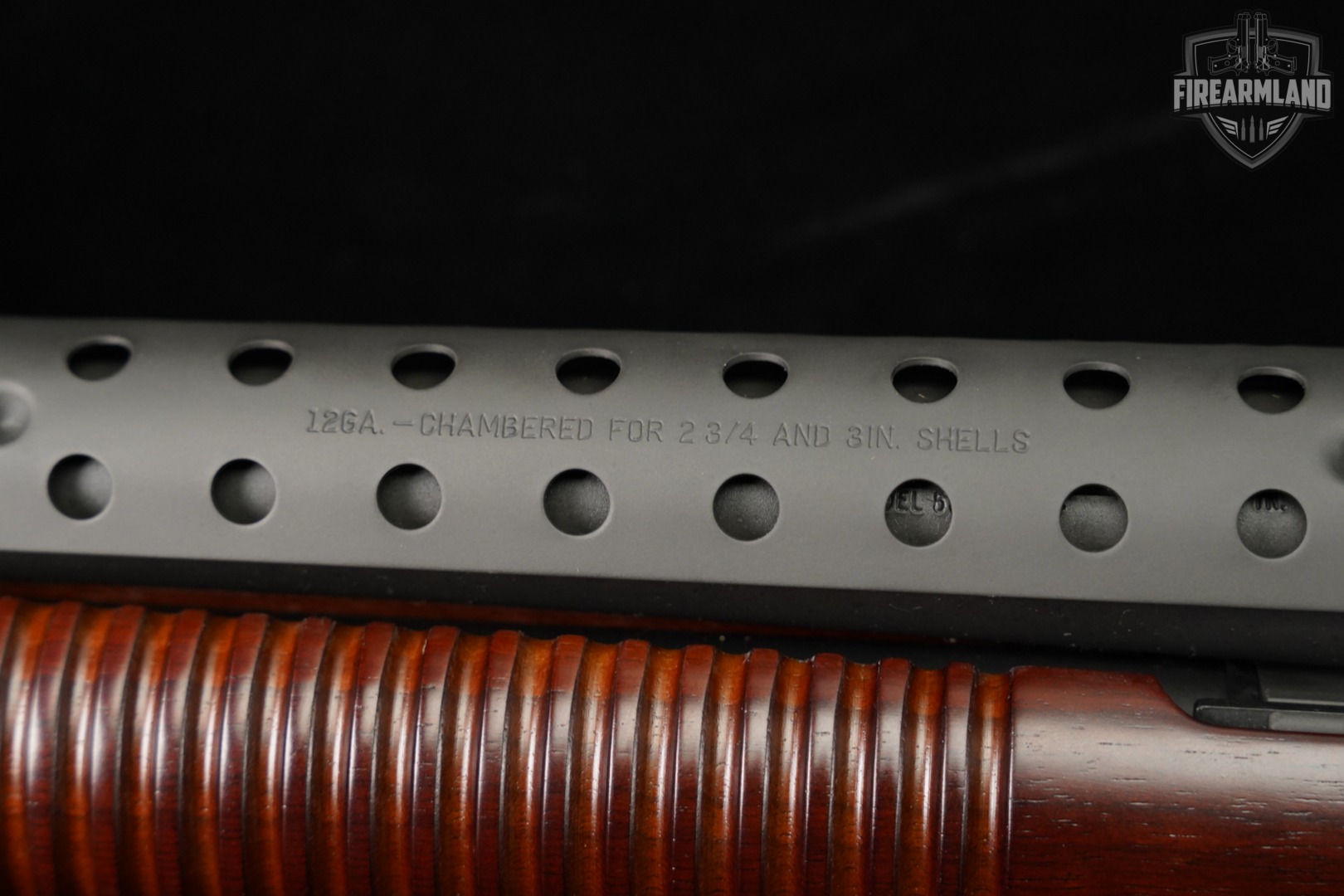 LIKE-NEW Mossberg 590A1 Retrograde 12-Gauge 20" Black & Walnut 590-A1-img-20