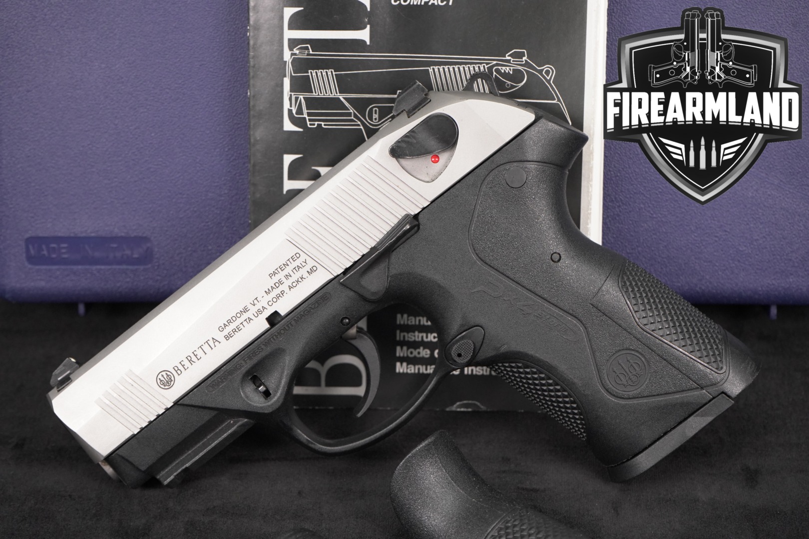 Beretta Px4 Storm Compact Stainless 9mm Luger Two-Tone Stainless in Very Good Condition Thumbnail