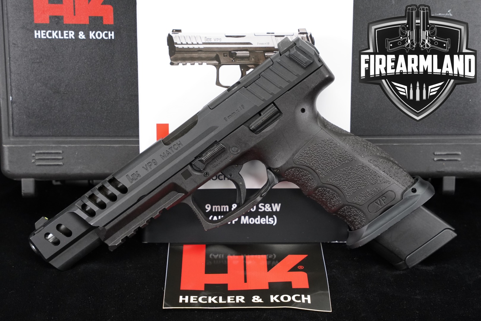 Heckler & Koch (H&K, HK) VP9 Match OR 9mm Luger Black in Good Condition Thumbnail