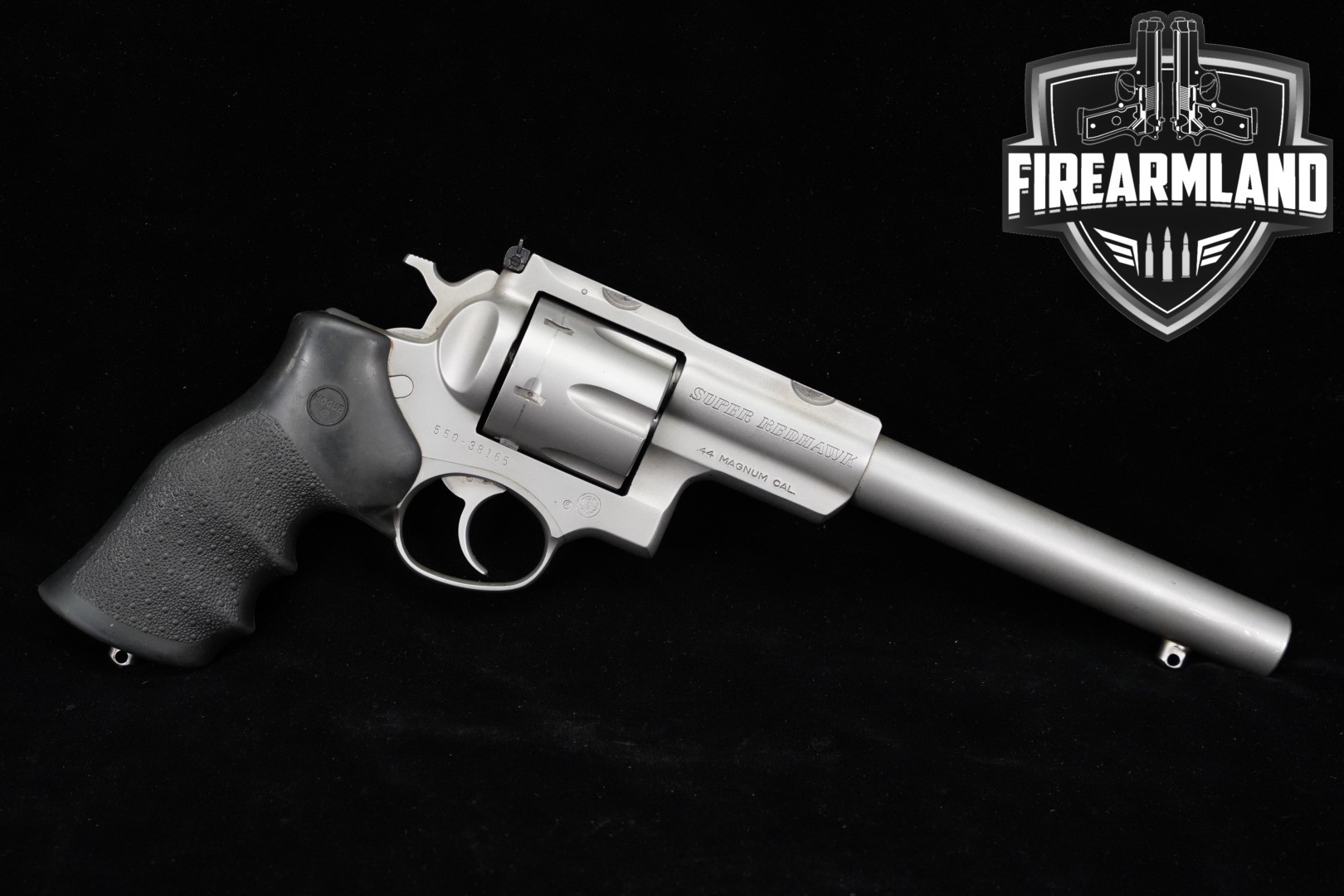 1990 Sturm Ruger Super Redhawk .44 Rem Magnum Satin Stainless in Good Condition Thumbnail