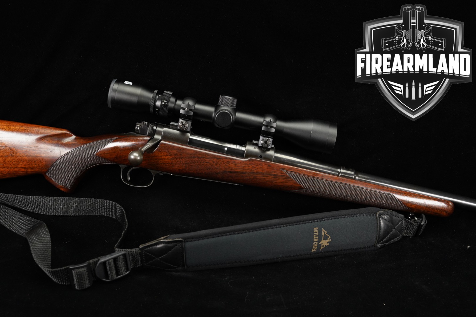 1949 Winchester Model 70 Standard Rifle, Pre-64 30-06 M70 +BUSHNELL SCOPE-img-0