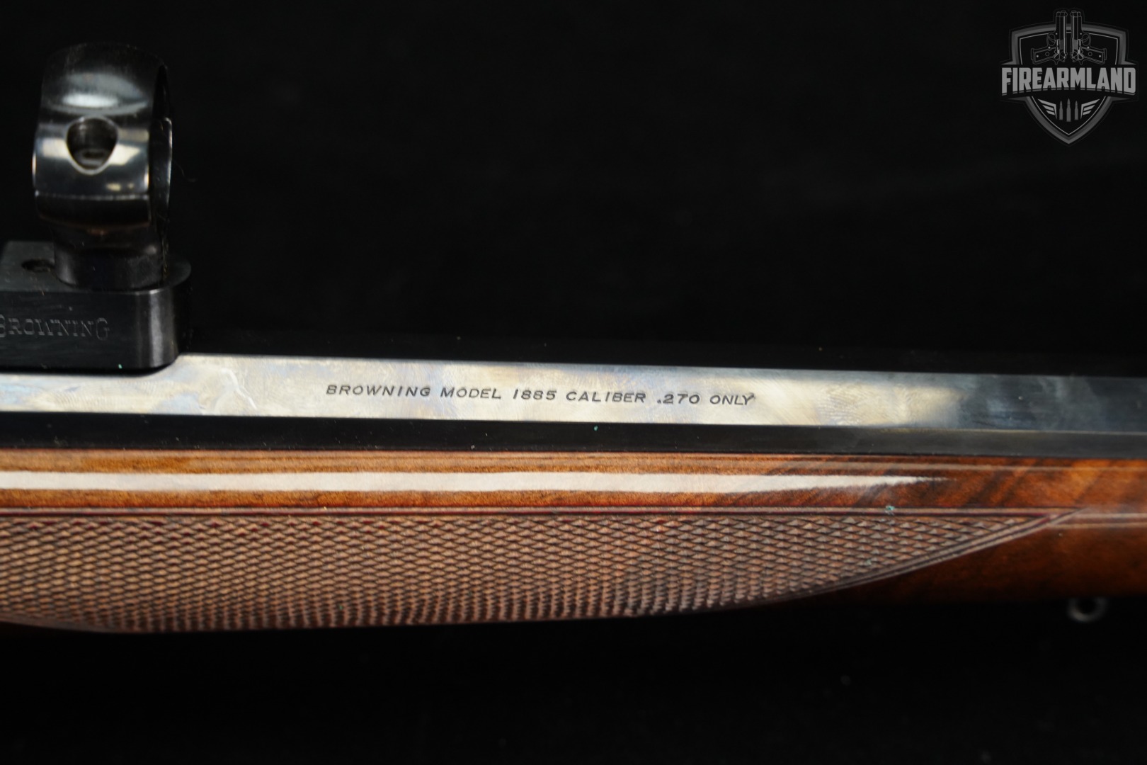 1994 Browning Model 1885 High Wall 270 Win 28" M1885 OCTAGON +SCOPE RINGS-img-19