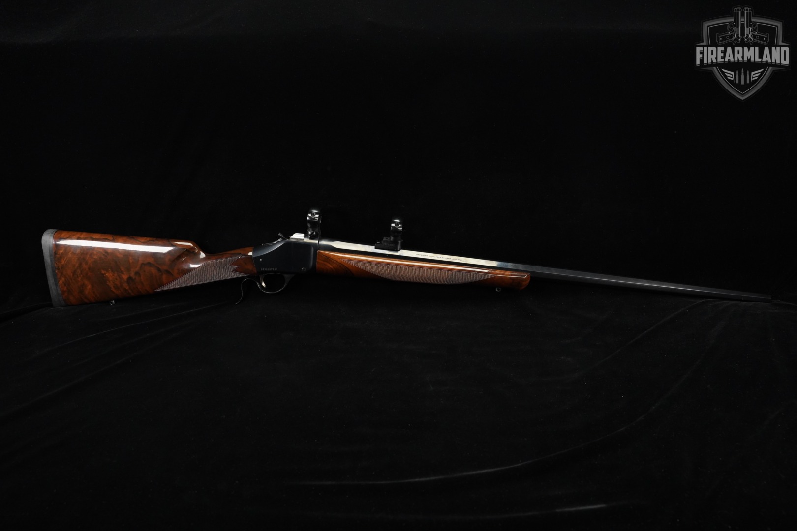 1994 Browning Model 1885 High Wall 270 Win 28" M1885 OCTAGON +SCOPE RINGS-img-3