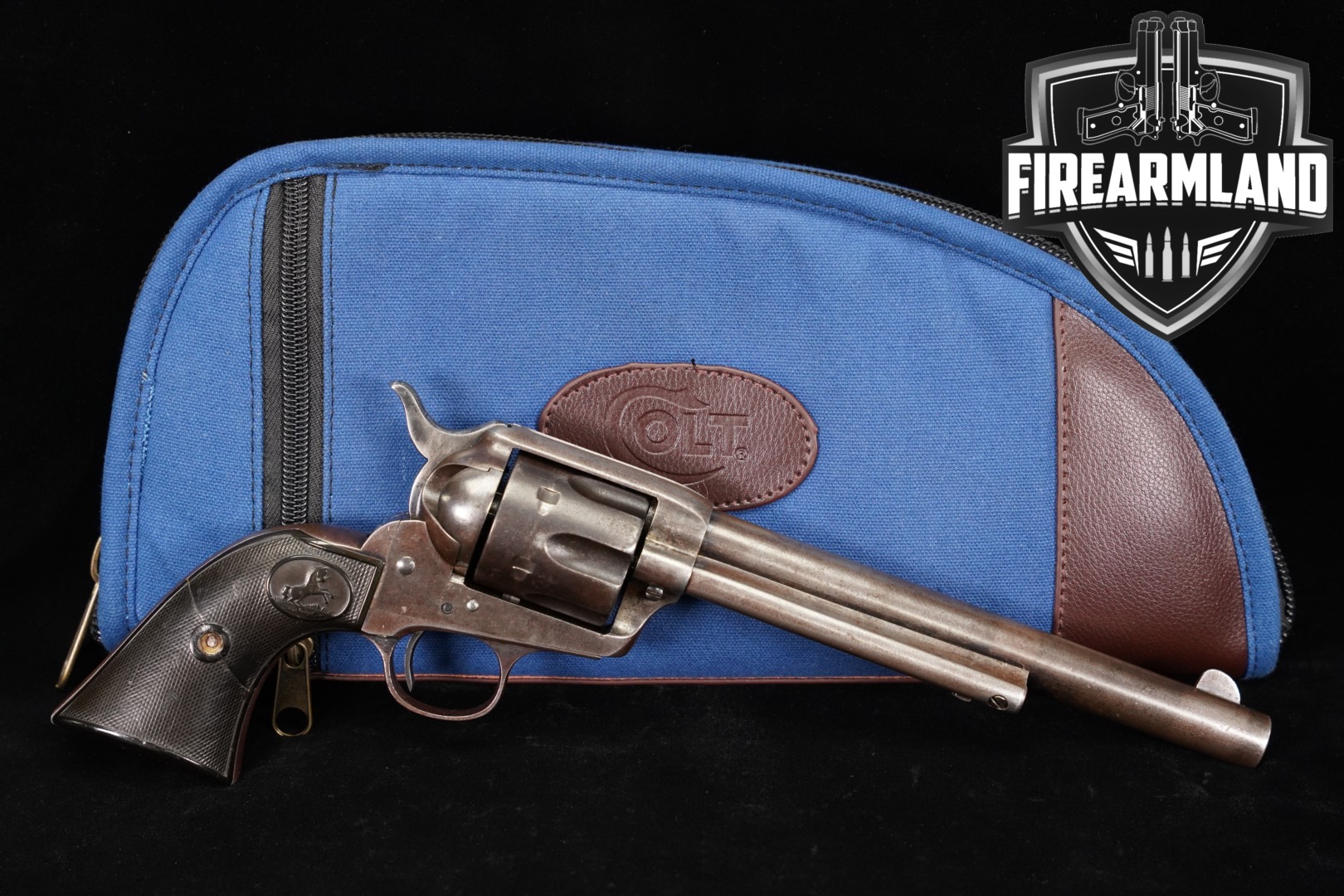 COLT Single Action Army .45 ミッドナイトブルー未使用 Used Colt Single Action Army (Model P) Auction | FirearmLand
