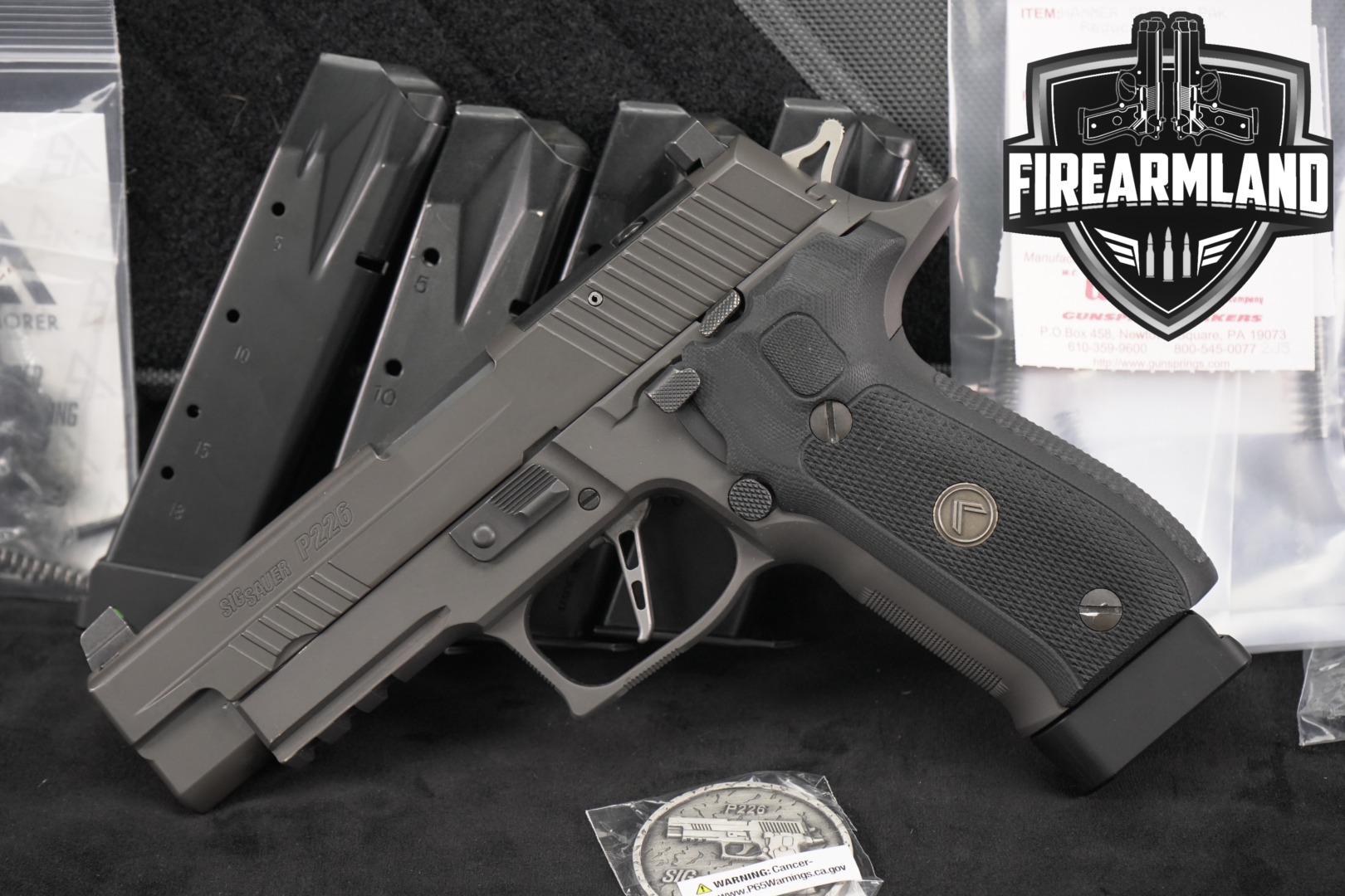 Sig Sauer P226 Legion R2 DA/SA 9mm Luger Legion Gray in Excellent Condition Thumbnail