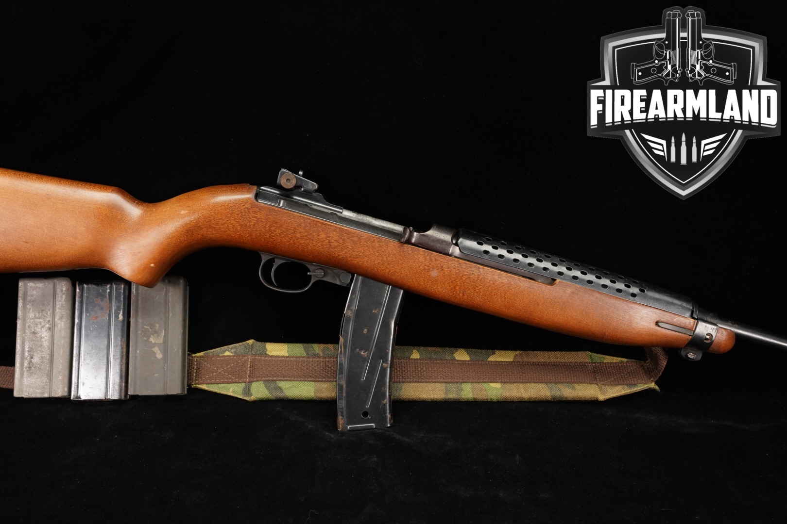 Alpine Industries M1 Carbine .30 Carbine Blued & Hardwood in Good Condition Thumbnail