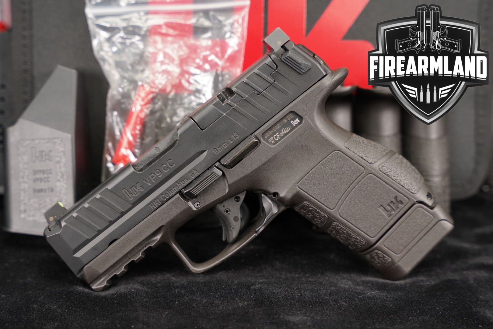 Heckler & Koch (H&K, HK) VP9CC Optics-Ready (OR) 9mm Luger Black in Excellent Condition Thumbnail