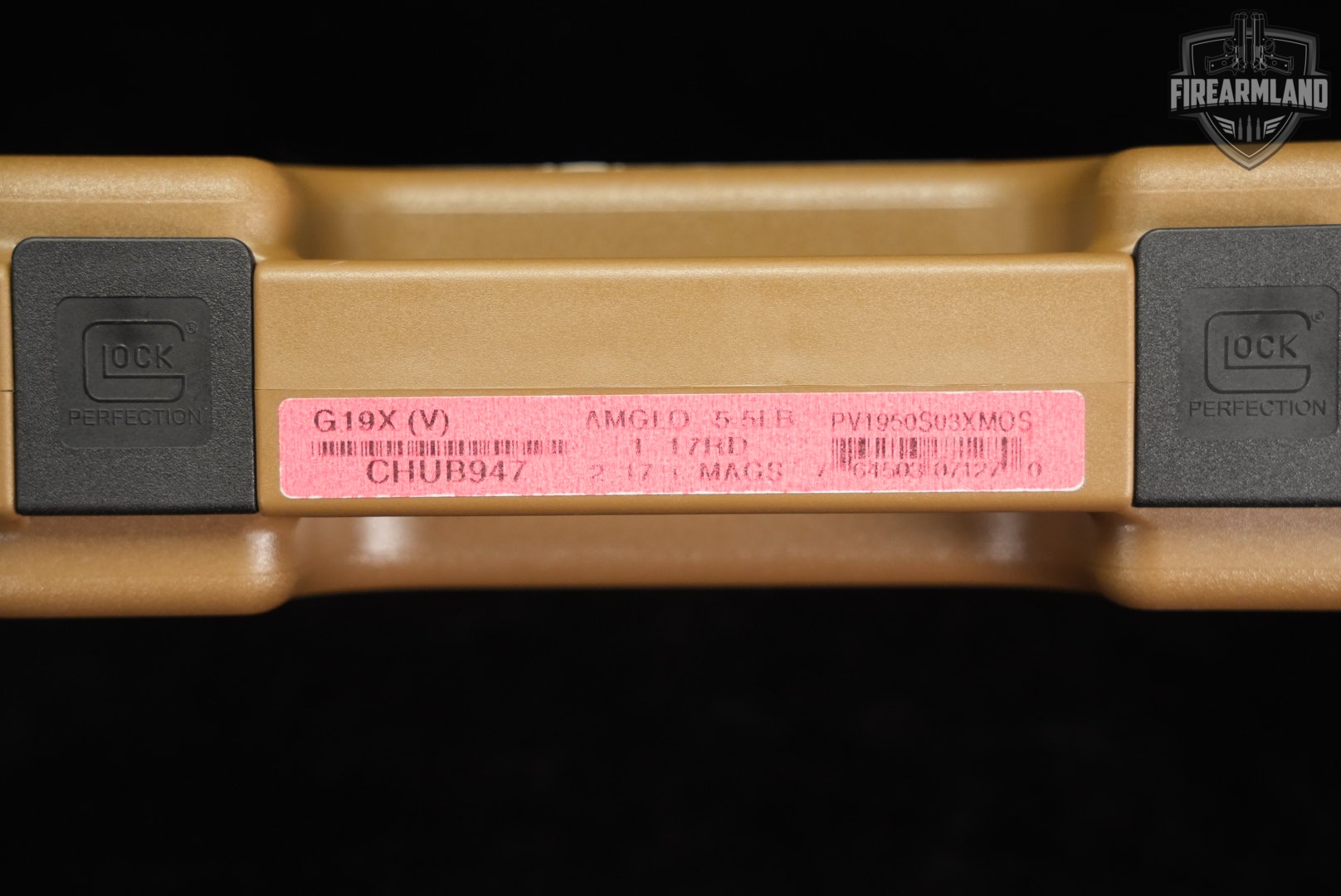 Glock 19X V Series MOS G19X 9mm 4.02 Coyote +3 MAGS & ORIG CASE-img-13