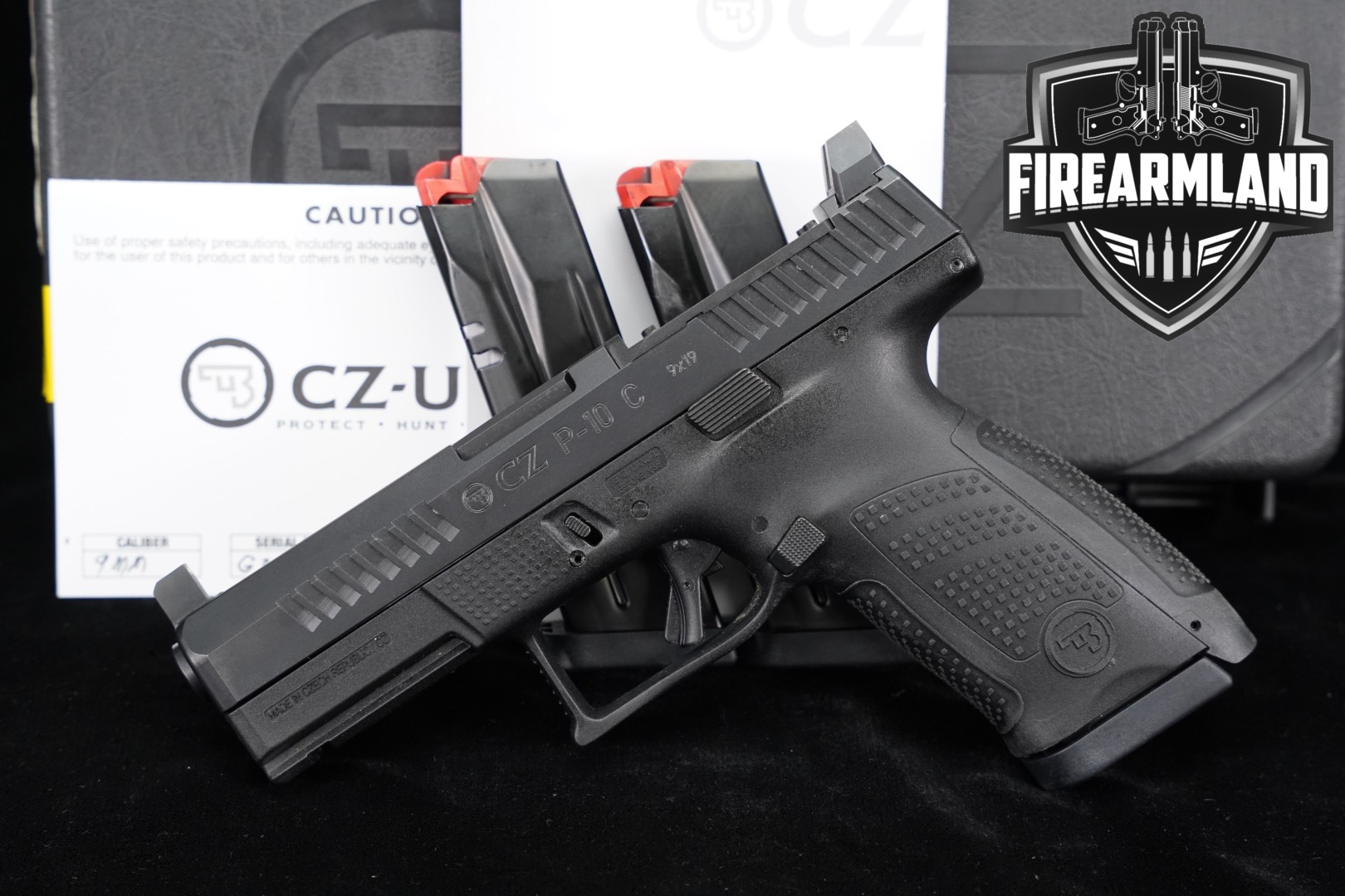 CZ P-10 C Optics-Ready (OR) 9mm Luger Black in Very Good Condition Thumbnail
