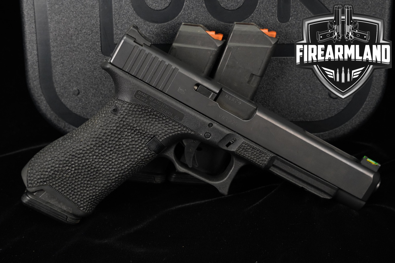 Glock G34 Gen4 9mm Luger Black in Very Good Condition Thumbnail