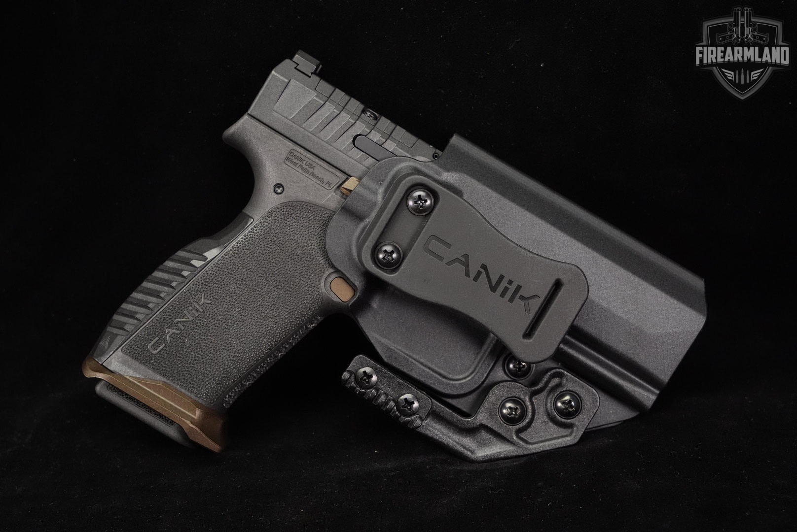Canik Prime Radian 9mm Optics-Ready Grey MC-9 +2 MAGS, ORIG CASE, HOLSTER-img-16