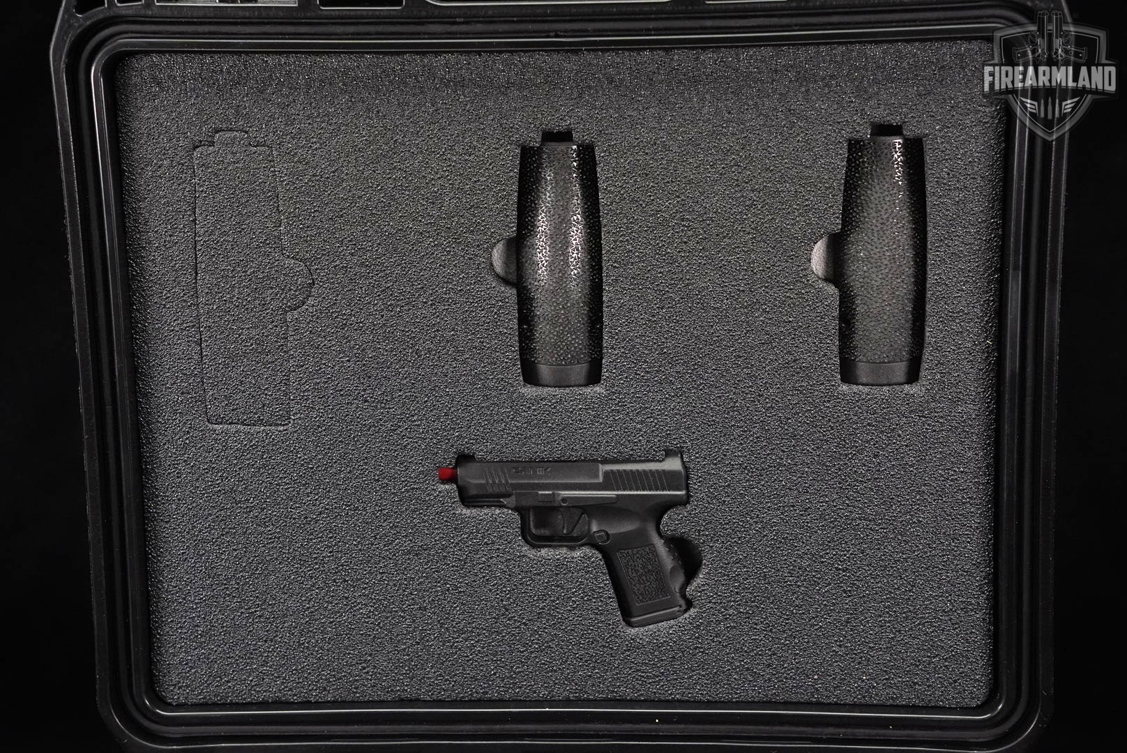 Canik Prime Radian 9mm Optics-Ready Grey MC-9 +2 MAGS, ORIG CASE, HOLSTER-img-17