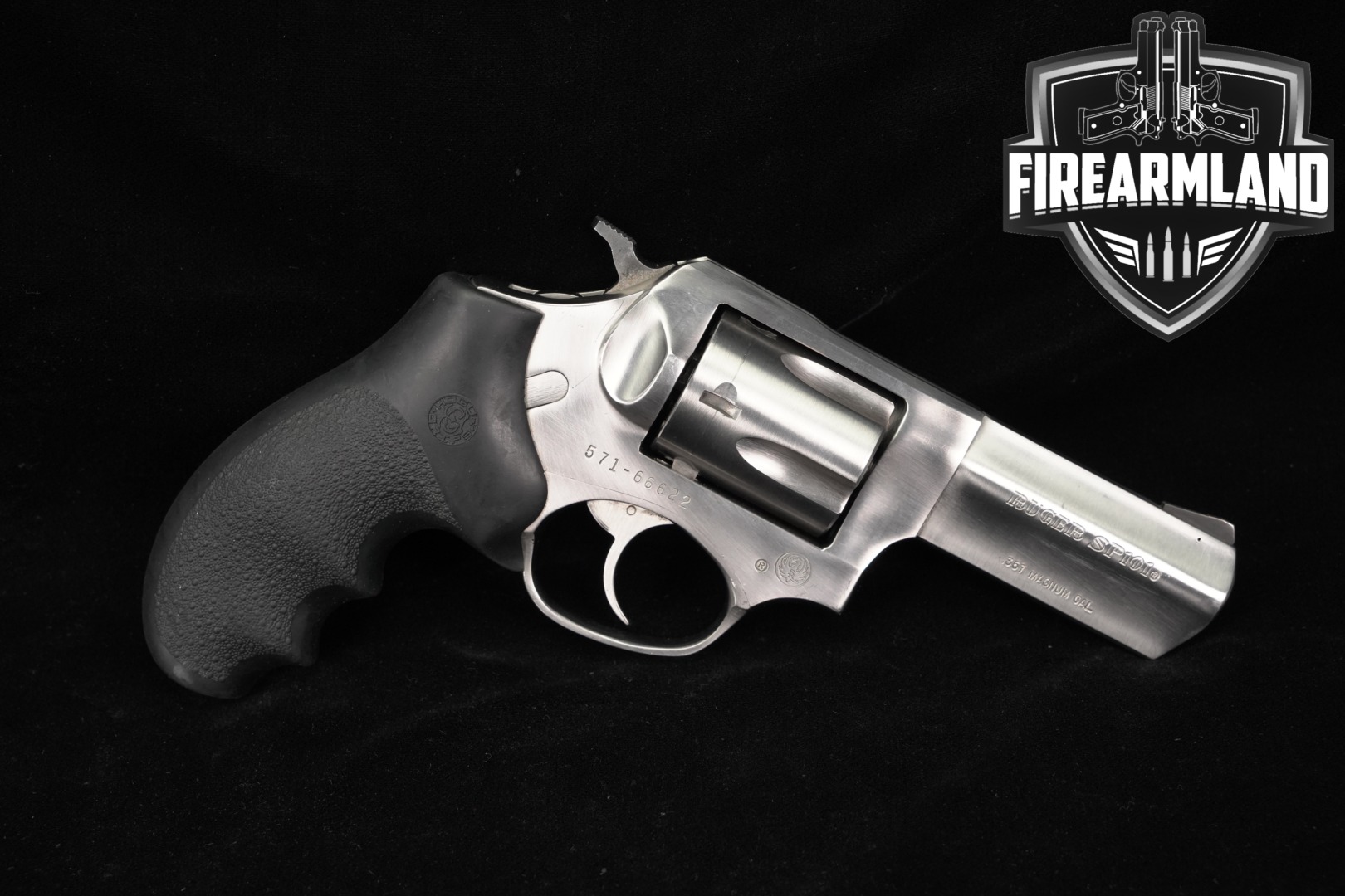 1994 Sturm Ruger SP101 .357 Mag. Brushed Stainless in Good Condition Thumbnail