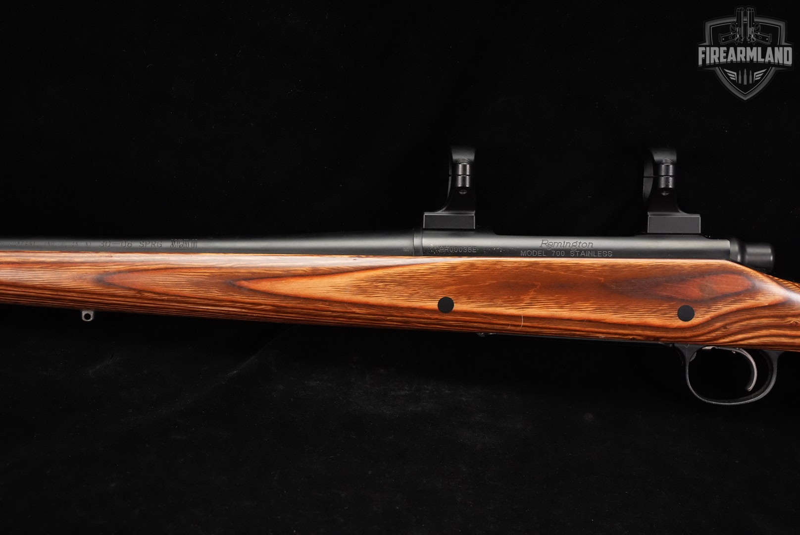 Remington Model 700 XCR II 30-06 24" Black & Laminate M700 +SCOPE RINGS-img-8