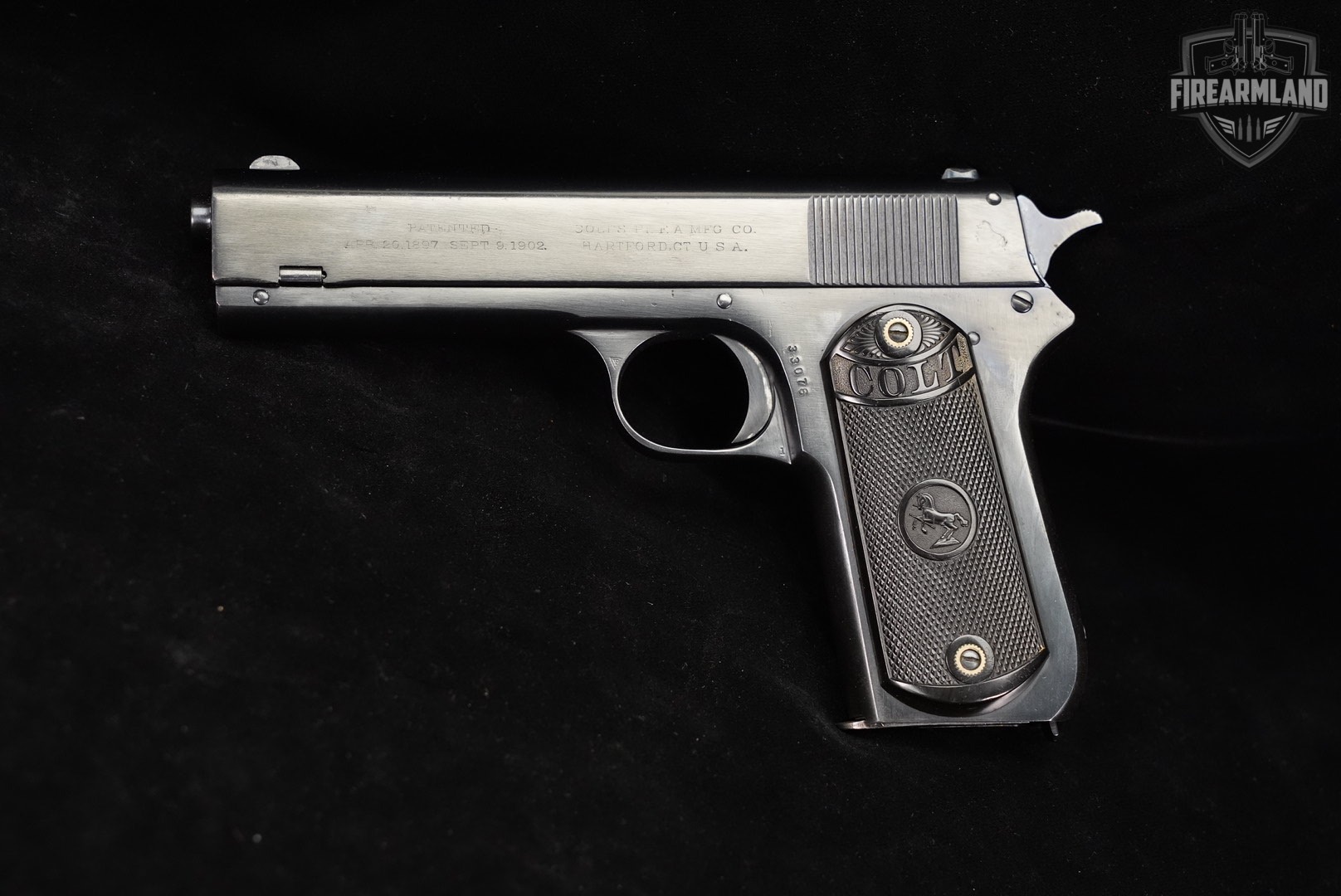 1914 Colt Model 1903 Pocket Hammer 38 ACP 4.3 Blued M1903-img-3