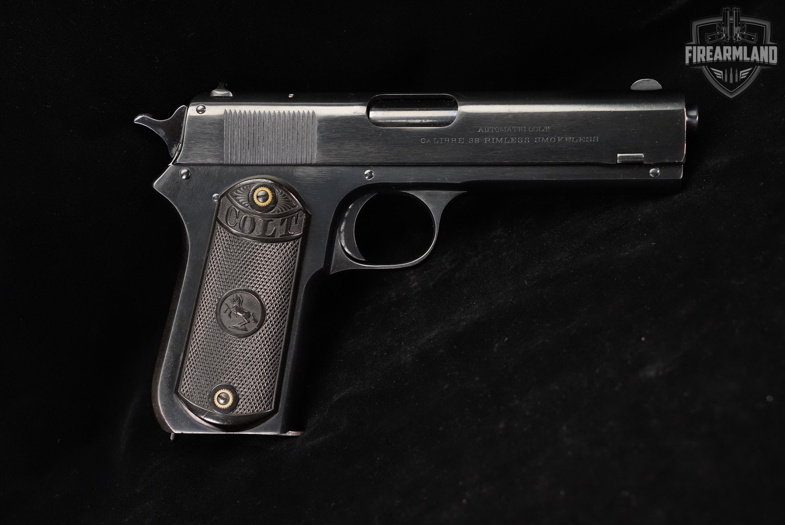1914 Colt Model 1903 Pocket Hammer 38 ACP 4.3 Blued M1903-img-4