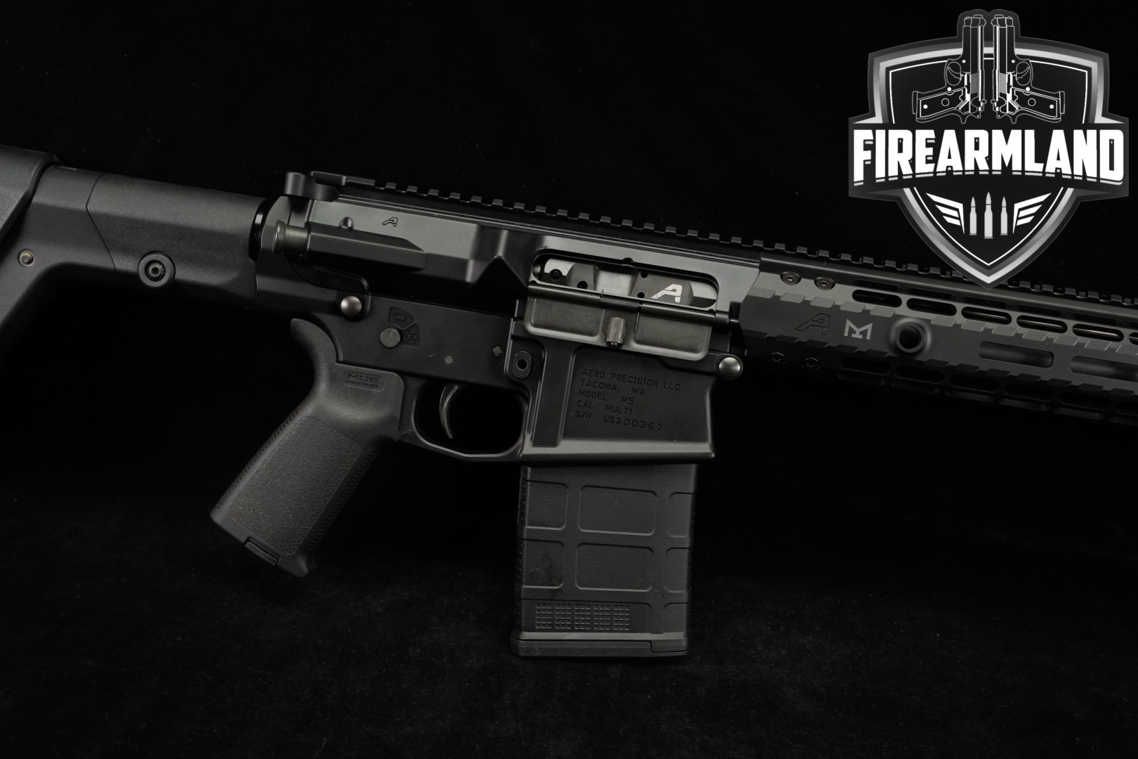 Aero Precision M5 .308 Win. Black in Excellent Condition Thumbnail