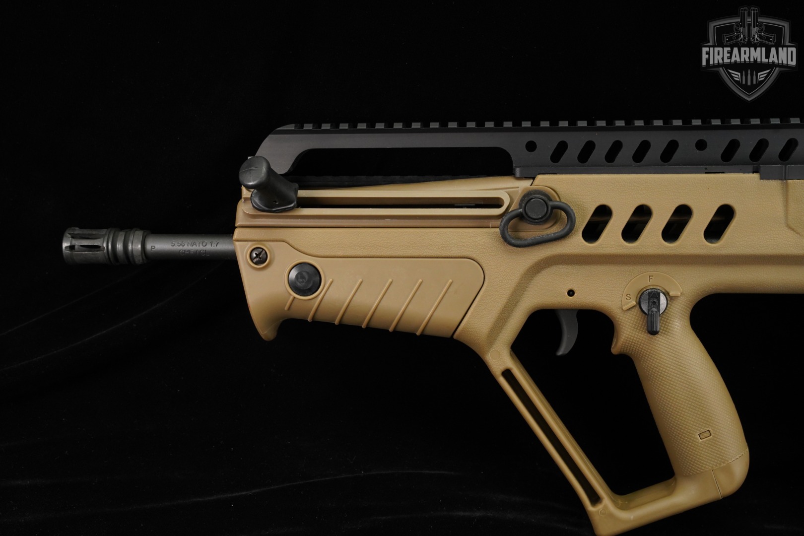 IWI Tavor SAR Flat-Top 5.56 NATO 16.5" FDE +5 MAGS-img-6