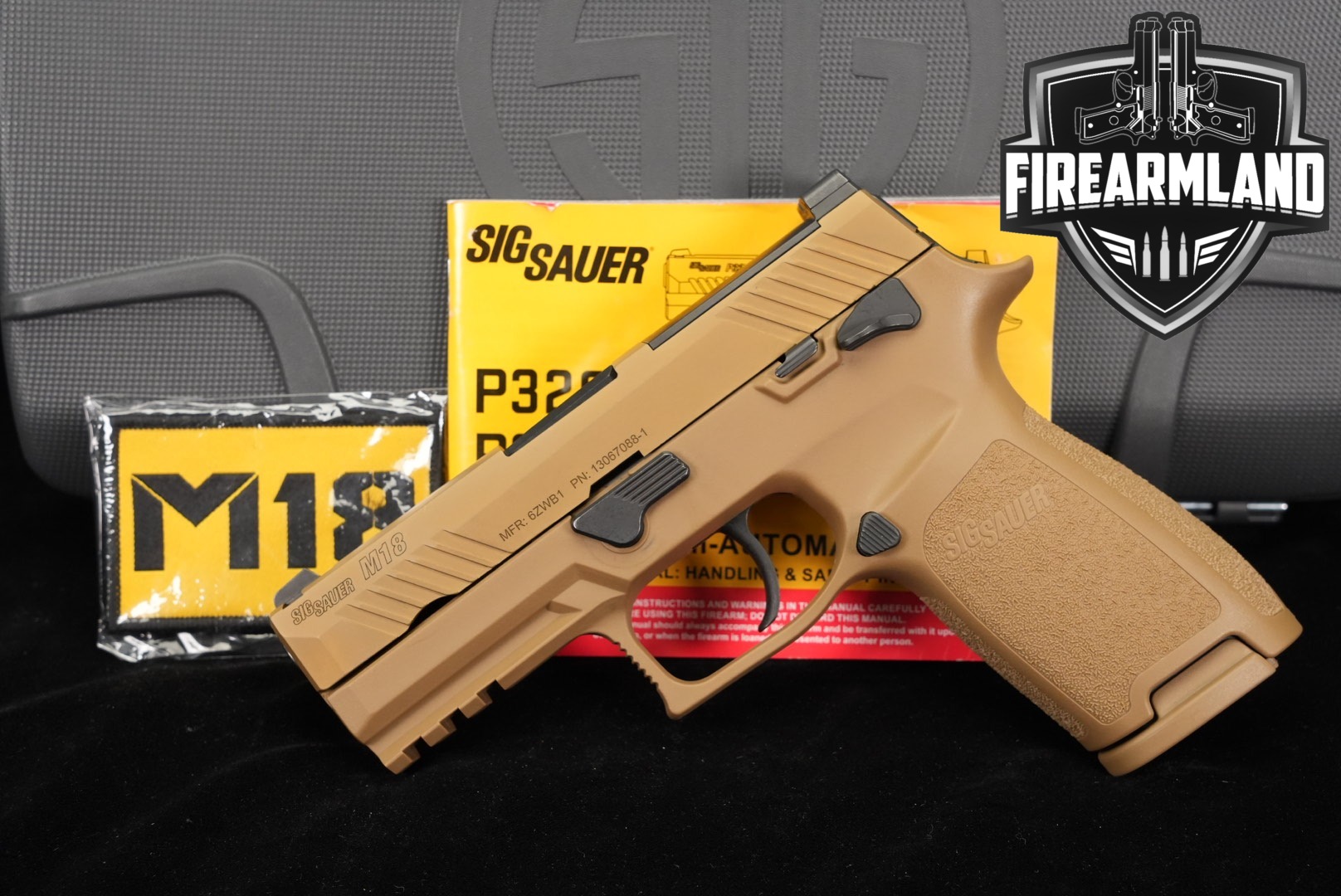Sig Sauer P320-M18 9mm Luger Coyote Tan in Excellent Condition Thumbnail