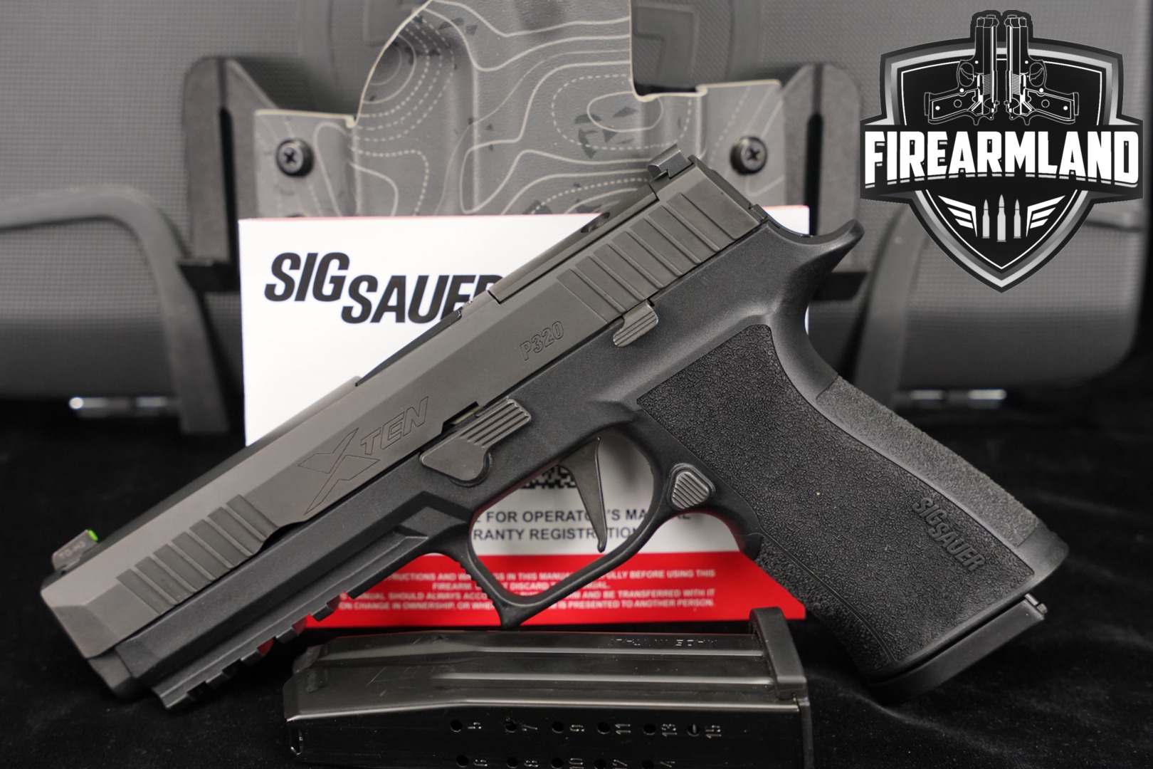 Sig Sauer P320-XTEN 10mm Black in Very Good Condition Thumbnail