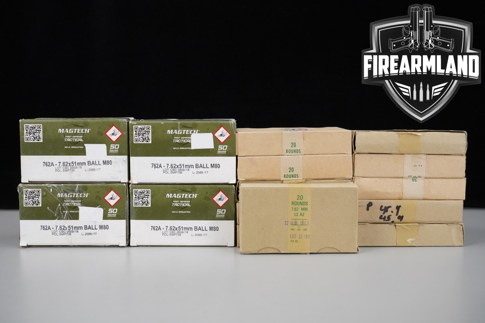 Multiple Manufacturers 7.62mm NATO (7.62x51) 7.62mm NATO (7.62x51) in New - Old Stock Condition Thumbnail
