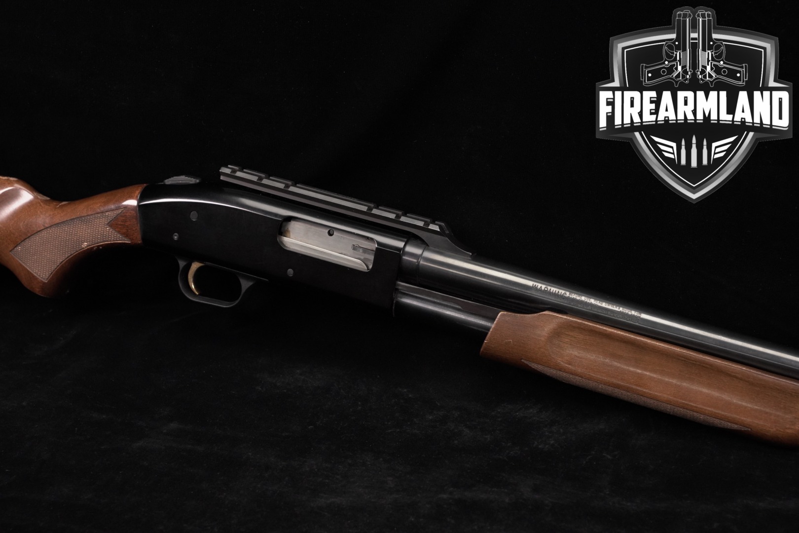 Mossberg Model 500A 12-Gauge PORT 24" Black & Wood M500 500-A-img-0