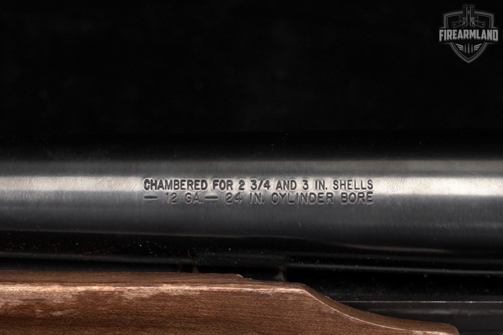 Mossberg Model 500A 12-Gauge PORT 24" Black & Wood M500 500-A-img-18