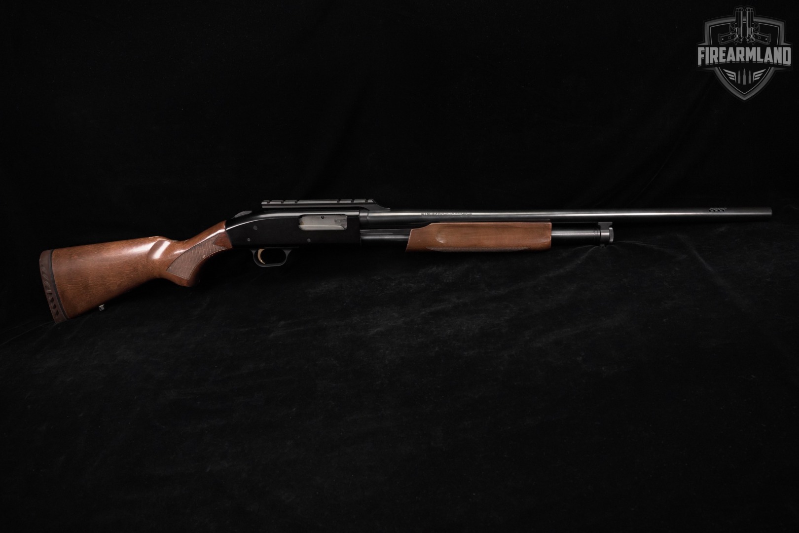 Mossberg Model 500A 12-Gauge PORT 24" Black & Wood M500 500-A-img-3