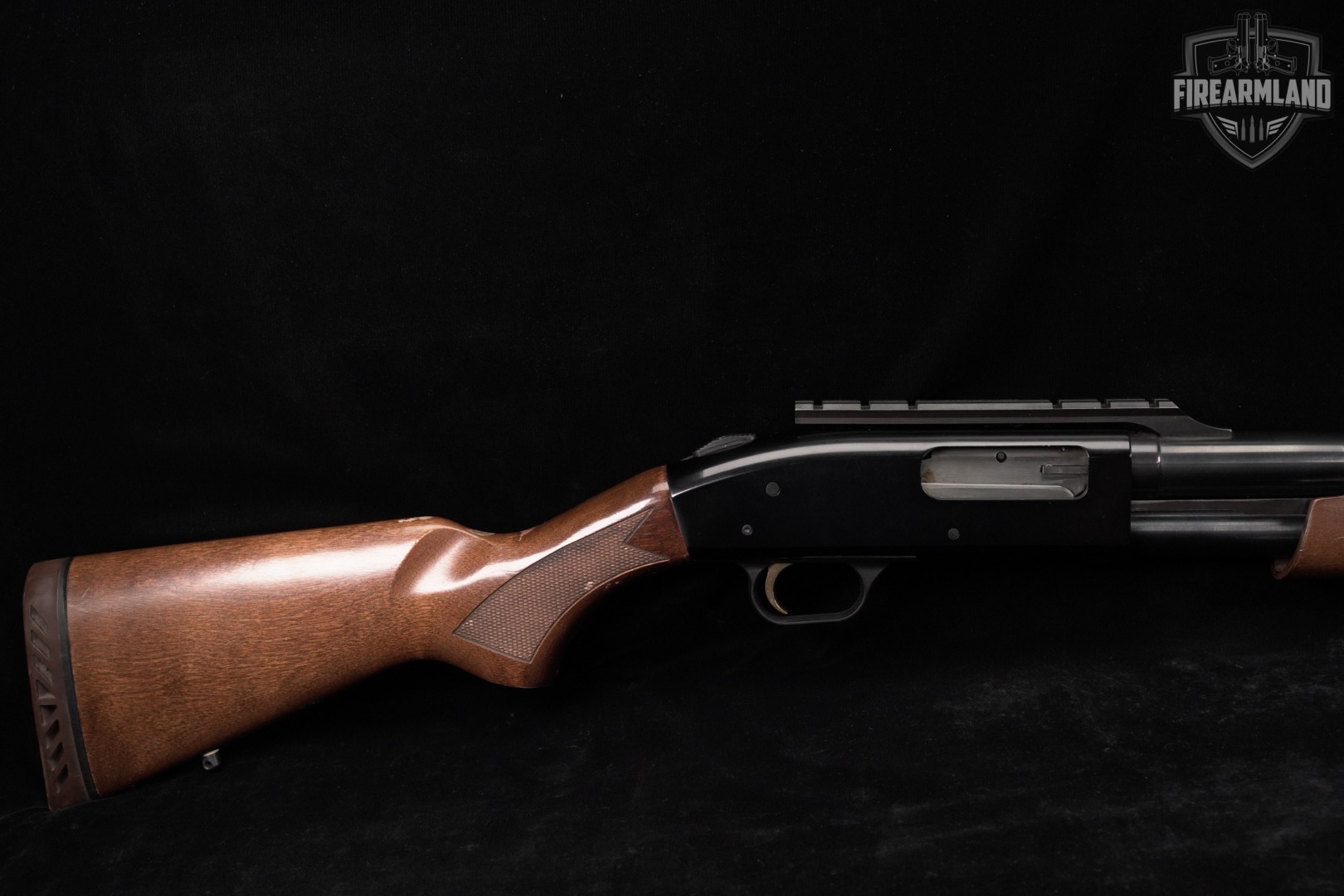 Mossberg Model 500A 12-Gauge PORT 24" Black & Wood M500 500-A-img-4