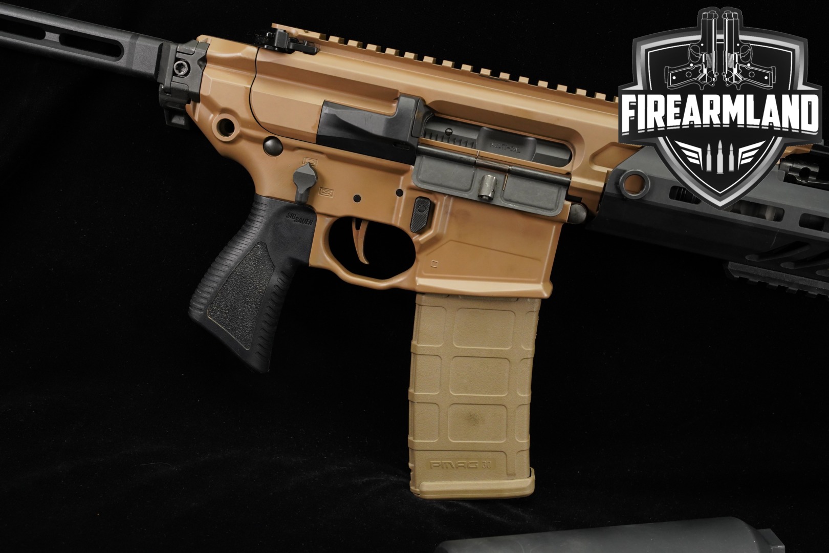 Sig Sauer MCX Rattler Canebrake 300 Blackout 5.5 Coyote Tan PDW-img-0