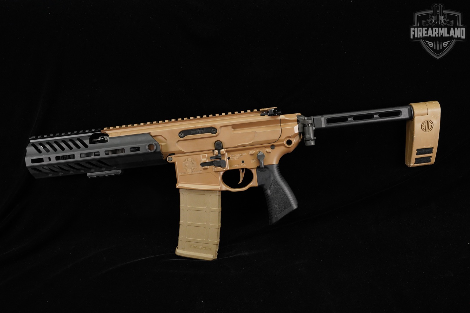 Sig Sauer MCX Rattler Canebrake 300 Blackout 5.5 Coyote Tan PDW-img-3