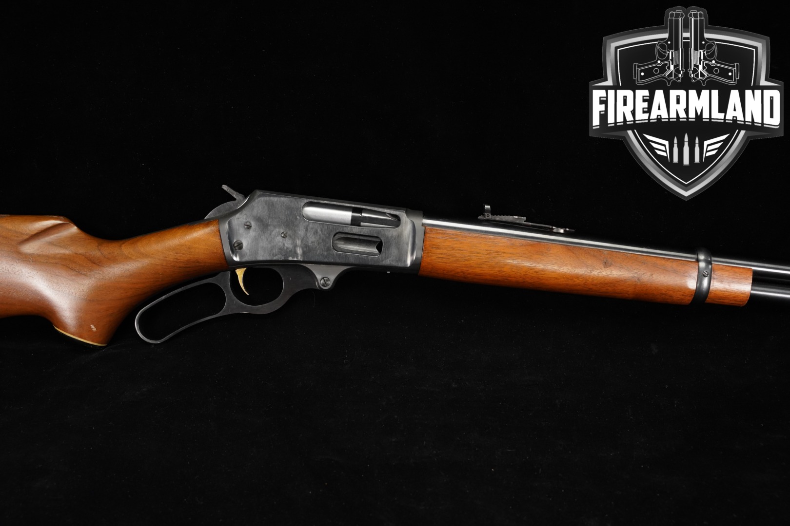 1976 Marlin Firearms Co. Model 336 RC Regular Carbine .30-30 Blued & Hardwood in Good Condition Thumbnail