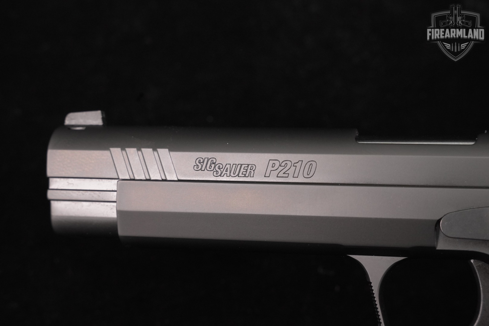 Sig Sauer P210A Target 9mm 4.75 P210-A P-210 +2 MAGS & ORIG CASE-img-14