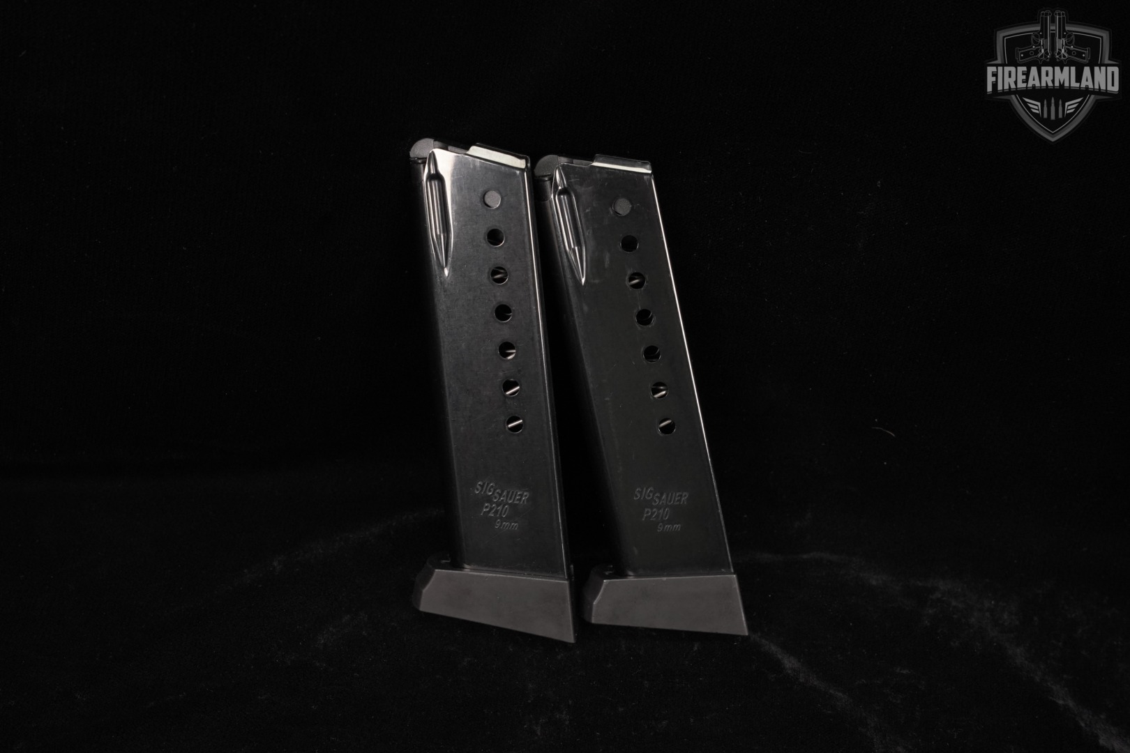 Sig Sauer P210A Target 9mm 4.75 P210-A P-210 +2 MAGS & ORIG CASE-img-15