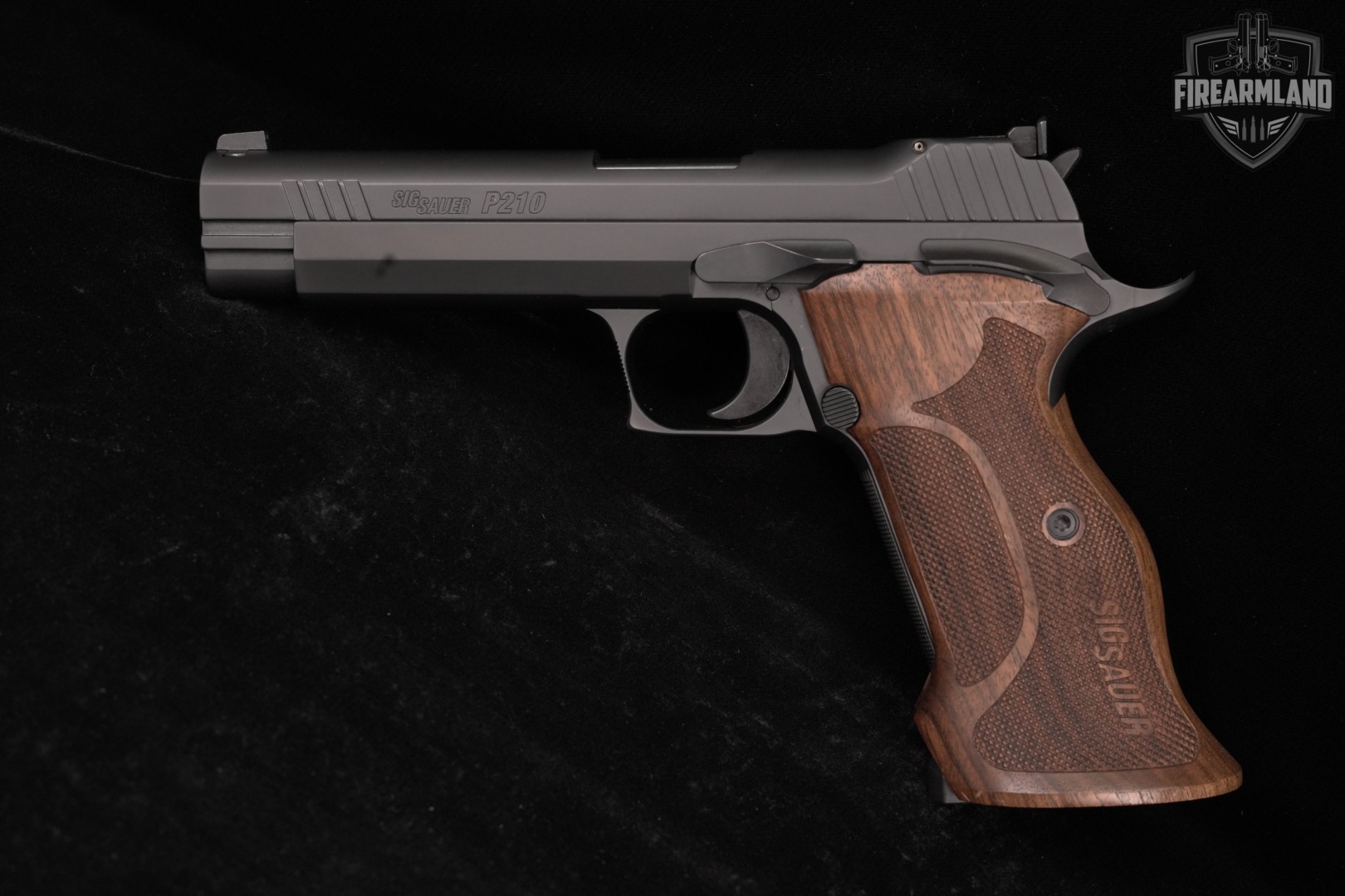 Sig Sauer P210A Target 9mm 4.75 P210-A P-210 +2 MAGS & ORIG CASE-img-3