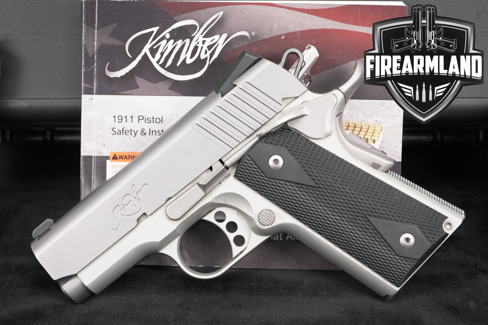 Kimber Stainless Ultra Carry II .45 ACP Satin Stainless in Excellent Condition Thumbnail