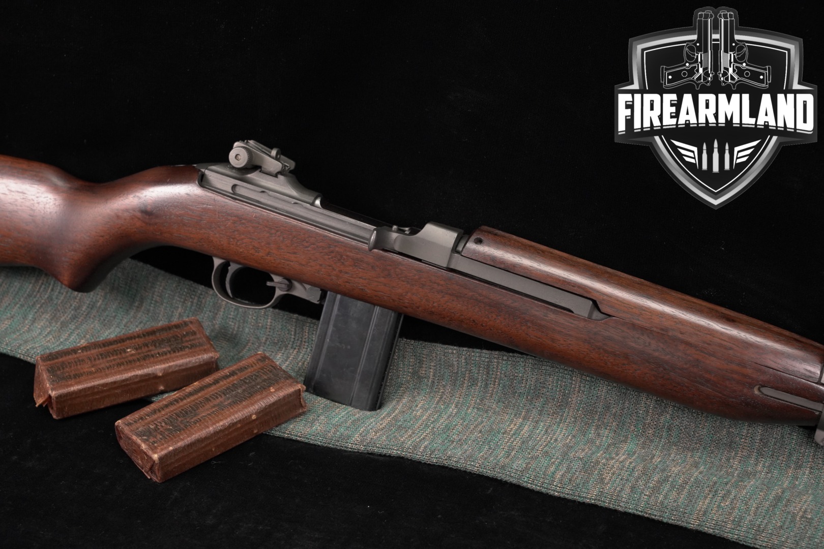 WWII Saginaw S.G SG M1 Carbine 30Carbine 18" Parkerized & Hardwood +3 MAGS-img-0