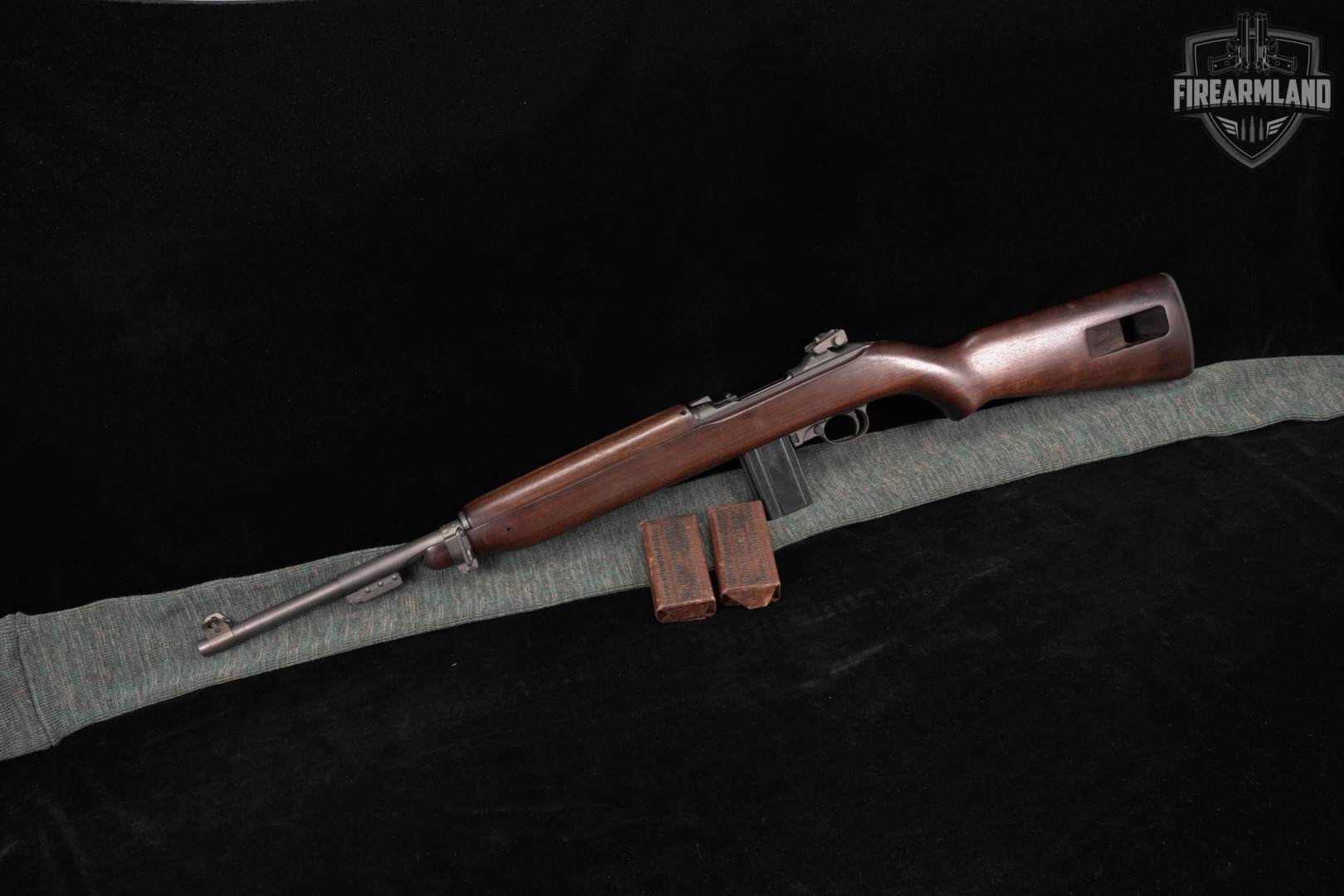 WWII Saginaw S.G SG M1 Carbine 30Carbine 18" Parkerized & Hardwood +3 MAGS-img-2