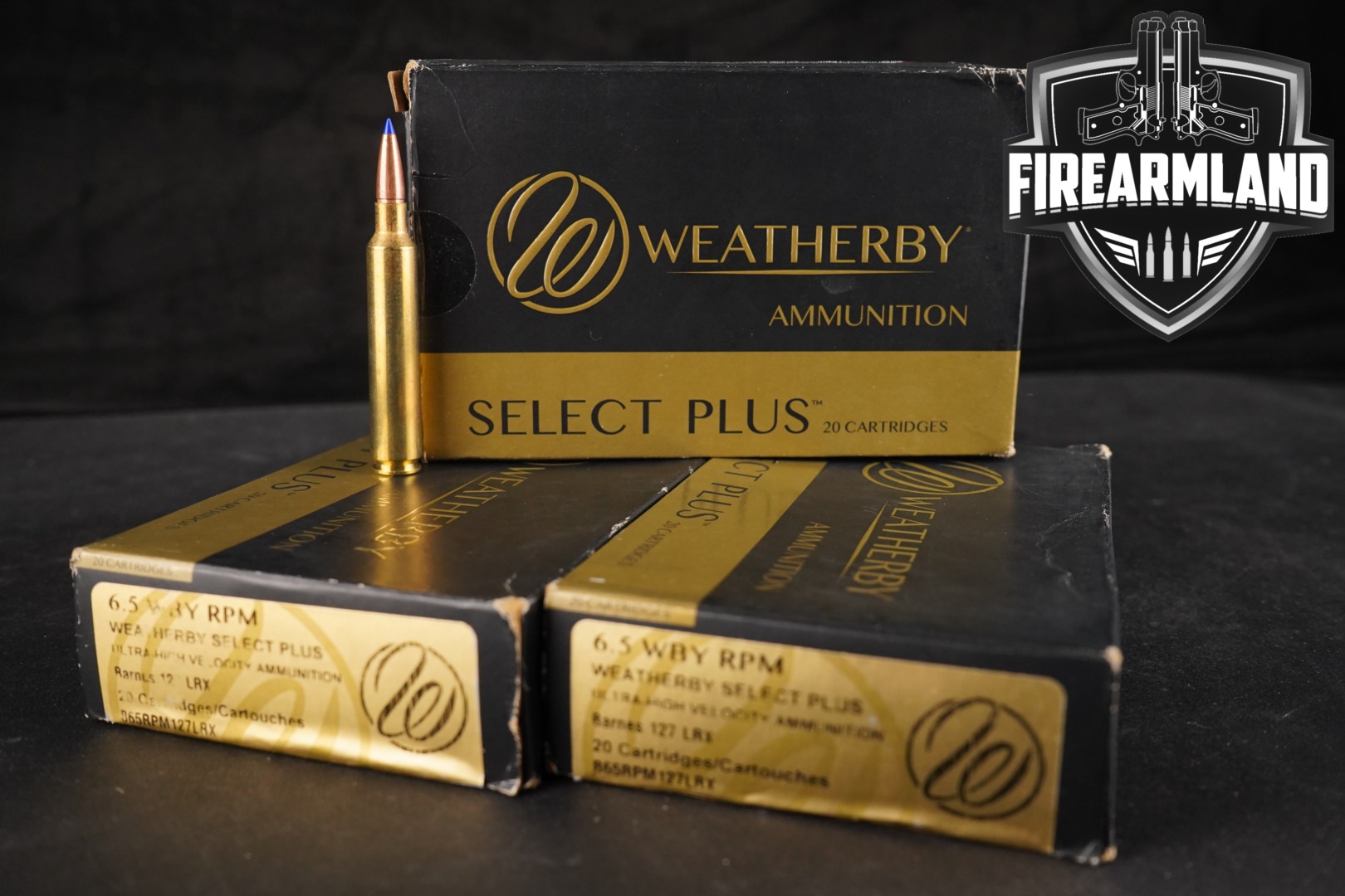 Weatherby Select Plus 127 LRX 6.5 WBY RPM in New - Old Stock Condition Thumbnail