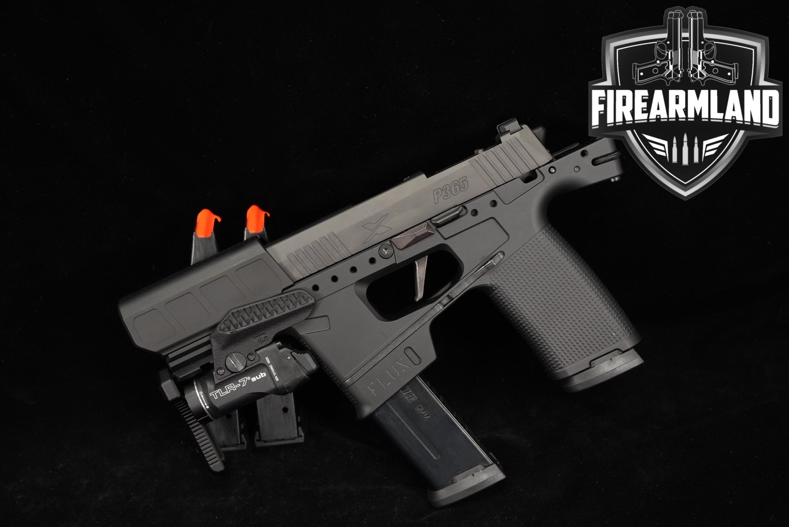 Sig Sauer P365 FLUX Defense Raider Chassis 9mm 6" P-365 PDW +4 MAGS-img-0