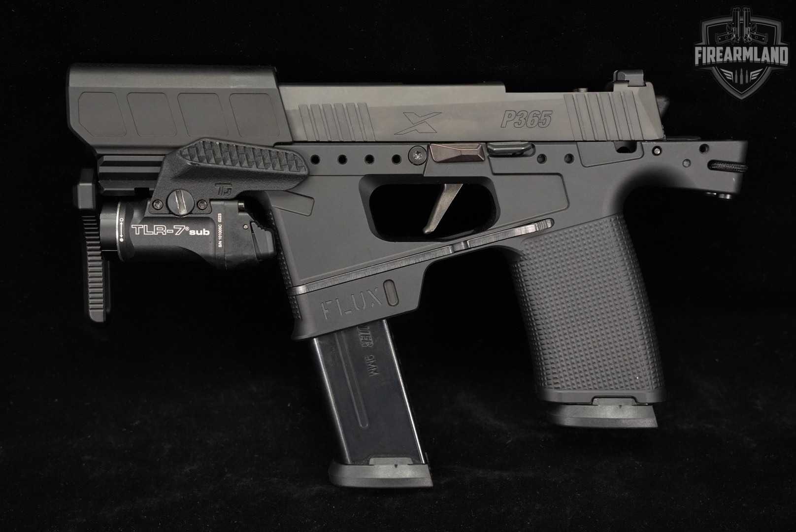 Sig Sauer P365 FLUX Defense Raider Chassis 9mm 6" P-365 PDW +4 MAGS-img-2