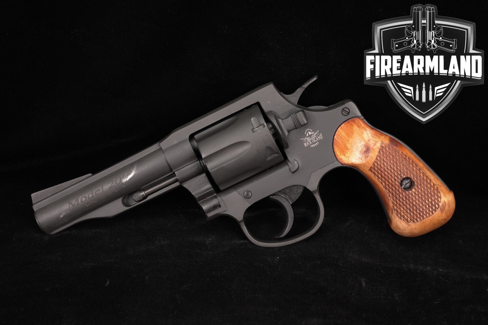 Rock Island Armory (RIA) Model 200 .38 Spl. Parkerized in Good Condition Thumbnail