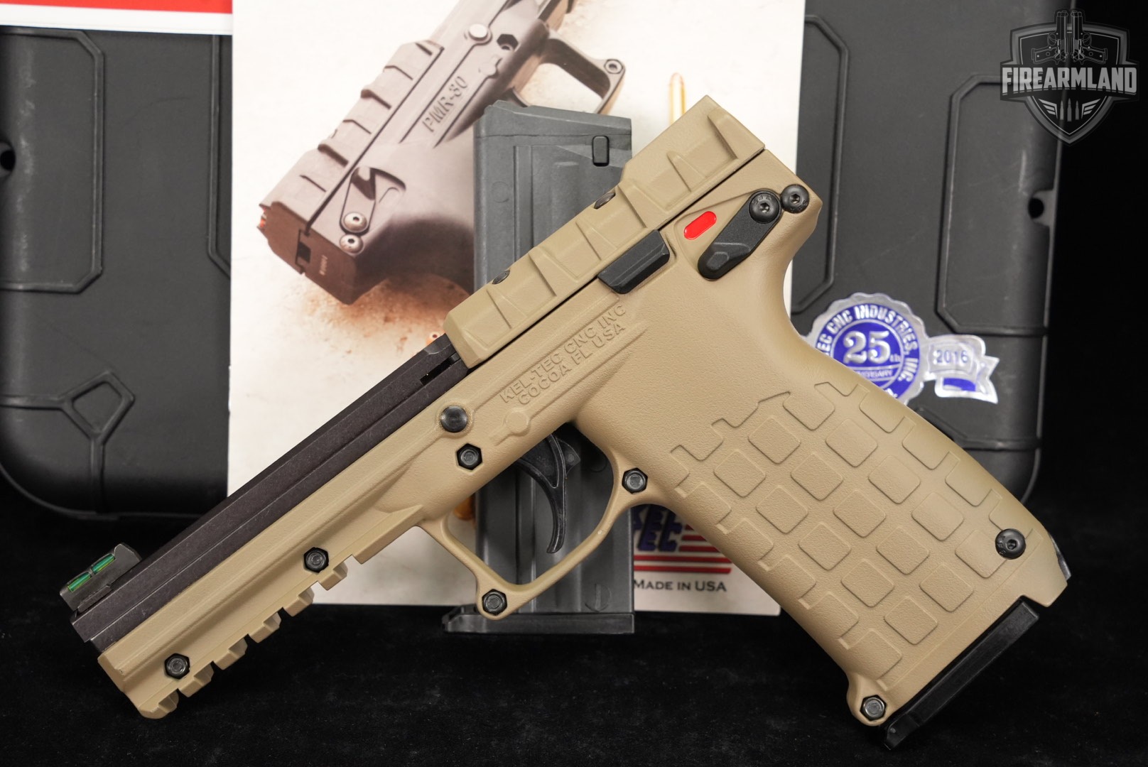 Kel-Tec PMR-30 22 WMR 4.3" Two-Tone FDE KelTec PMR30 +2 MAGS & ORIG CASE-img-2