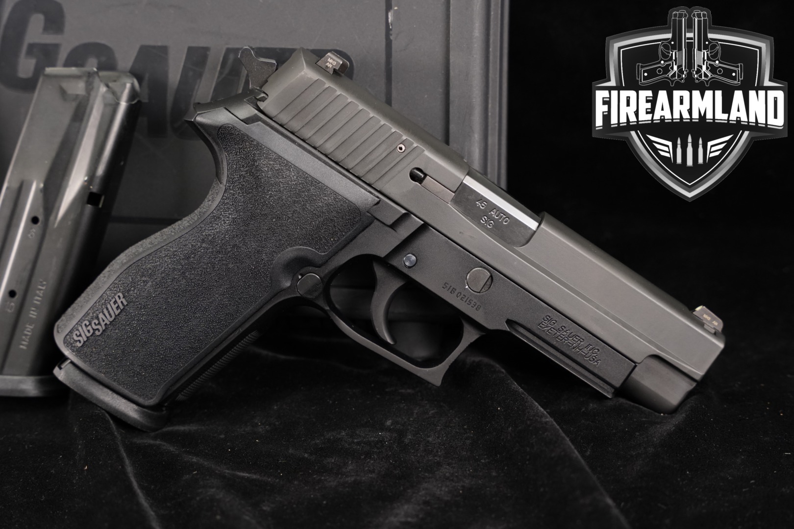 Sig Sauer P227 .45 ACP Black in Very Good Condition Thumbnail