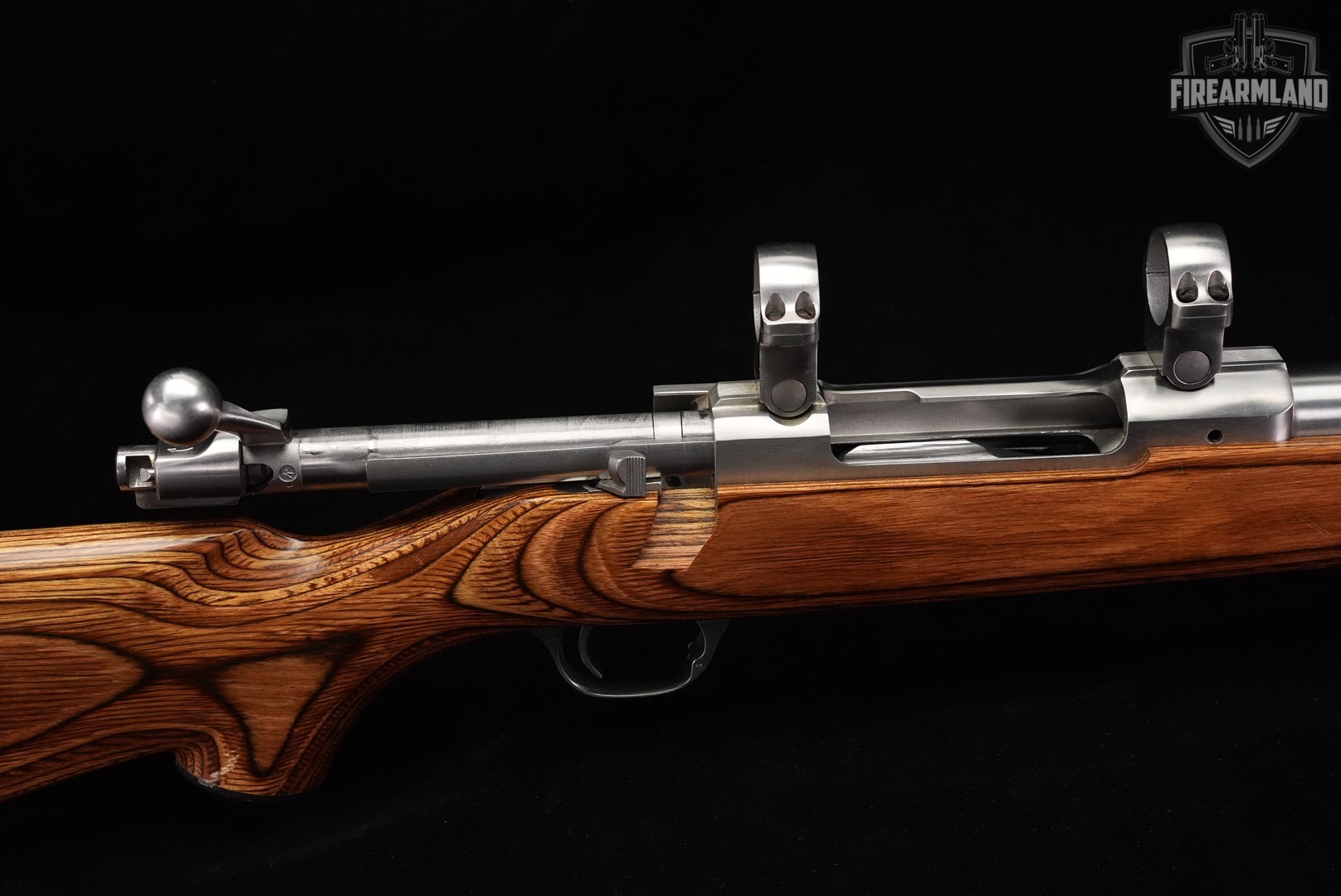 2002 Ruger M77 Mark II 270 Win 22 Satin Stainless & Laminate M-77 MK 2-img-20