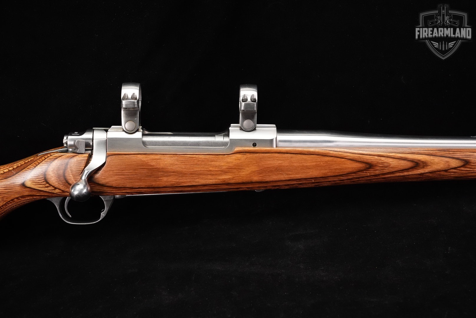 2002 Ruger M77 Mark II 270 Win 22 Satin Stainless & Laminate M-77 MK 2-img-5