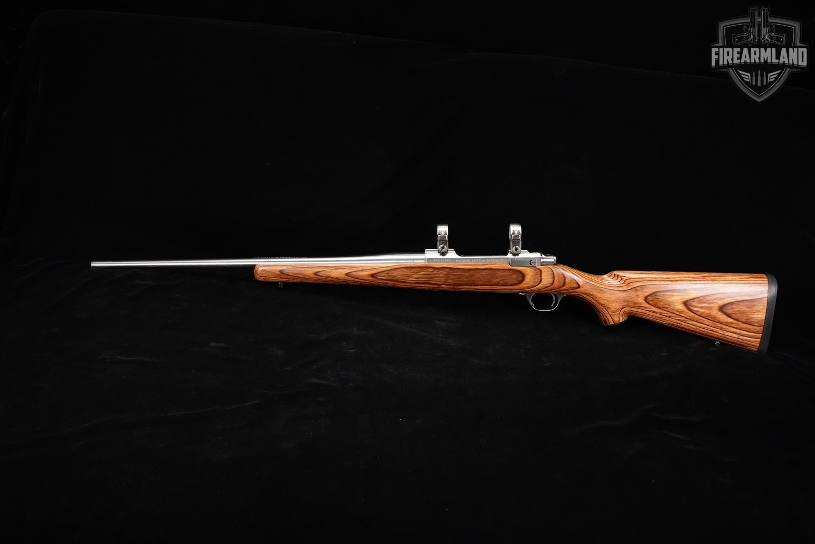 2002 Ruger M77 Mark II 270 Win 22 Satin Stainless & Laminate M-77 MK 2-img-7